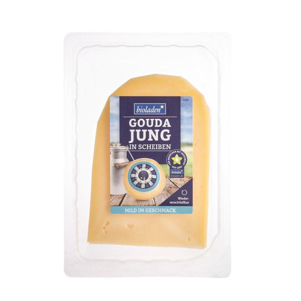 Produktfoto zu Gouda jung, in Scheiben 150 g
