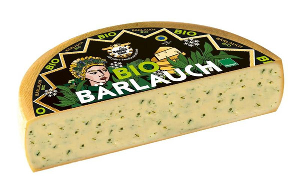 Produktfoto zu Allgäuer Bärlauchkäse