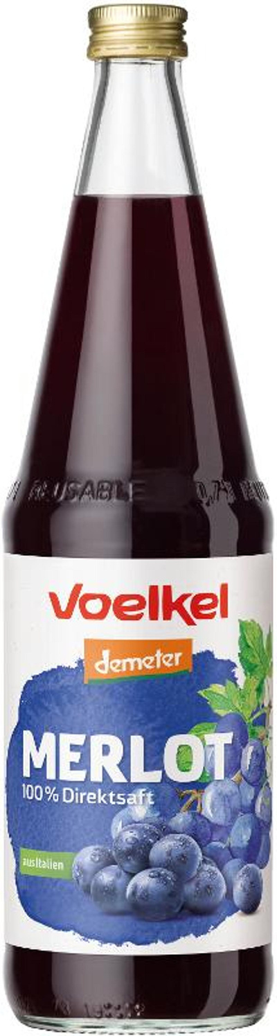 Produktfoto zu Merlot-100% Trauben-Direktsaft