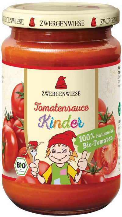 Produktfoto zu Kindertomatensauce 340 ml