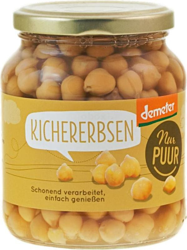 Produktfoto zu Kichererbsen im Glas