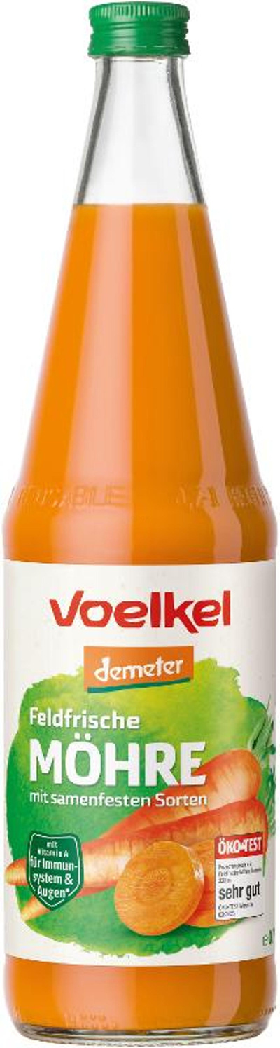 Produktfoto zu Möhrensaft feldfrisch  0,7 L