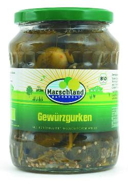 Produktfoto zu Gewürzgurken 670 ml