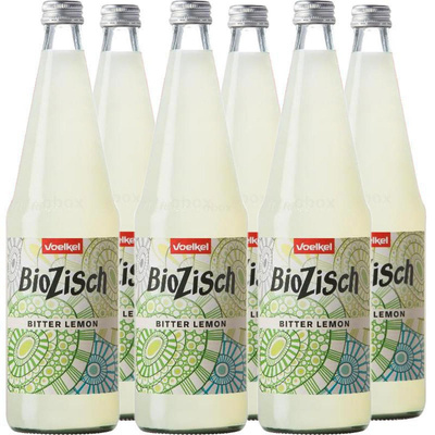 Produktfoto zu Bio Zisch Bitter Lemon 6* 0,7