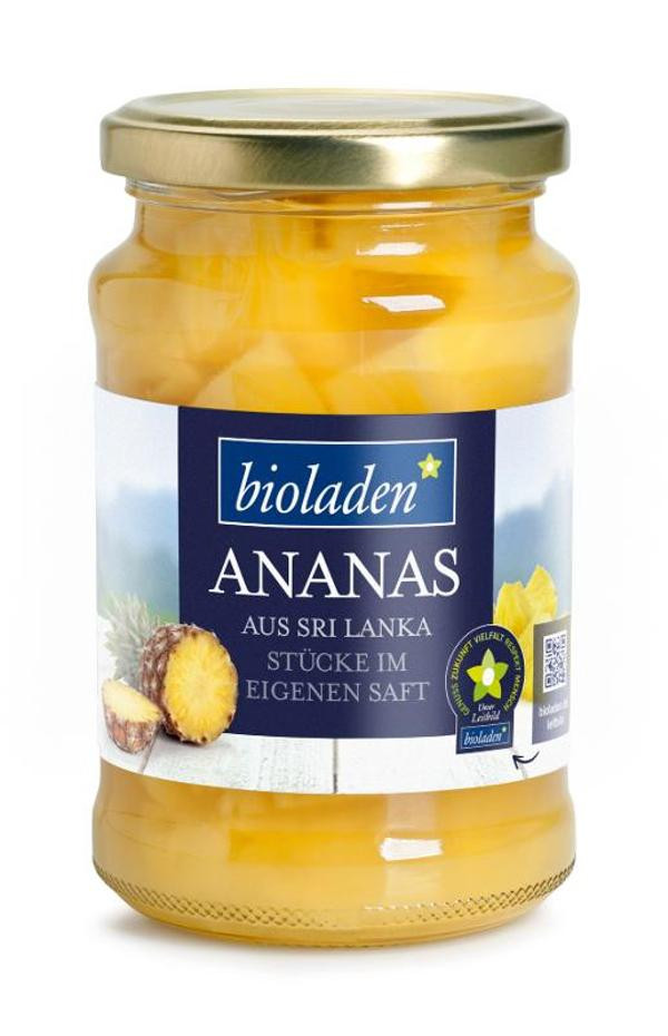 Produktfoto zu Ananasstücke 345 g