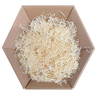 Produktfoto zu Pappschale m. Holzwolle mittel