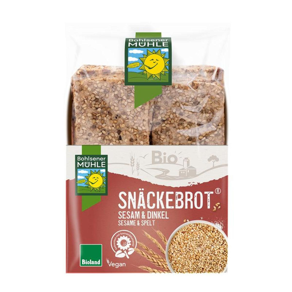 Produktfoto zu Snäcke Sesam Dinkel