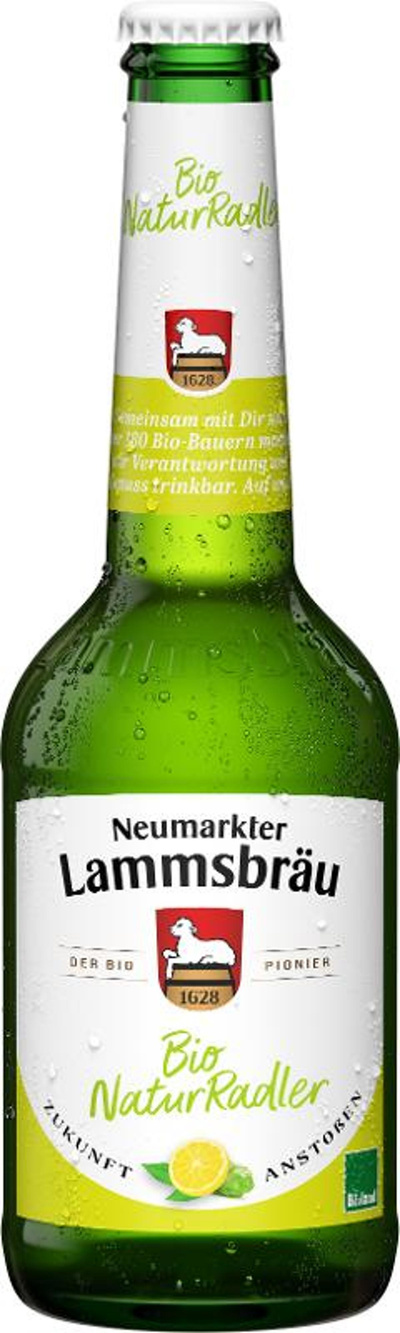 Produktfoto zu Lammsbräu Naturradler 10*0,33l