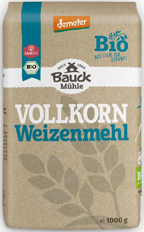 Produktfoto zu Weizenmehl Vollkorn 1 Kg