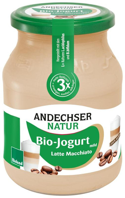 Produktfoto zu Fruchtjoghurt, Latte Macchiato