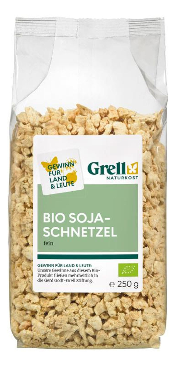 Produktfoto zu Sojaschnetzel fein